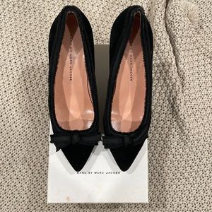 Marc by Marc Jacobs suede heels